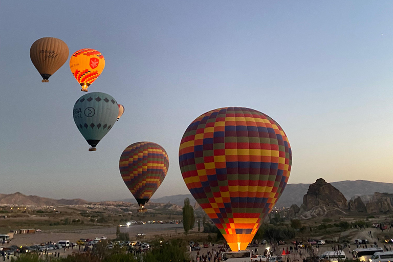 Observação de balões na Capadócia e caminhada ao nascer do sol - Transfer do hotel!