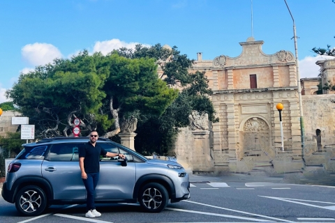 Malte : Service de chauffeur privé pour découvrir MalteChauffeur local privé pour 5 heures