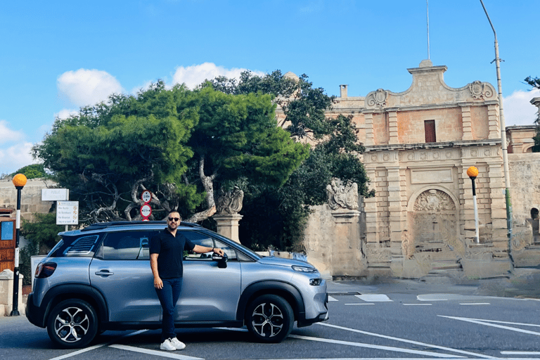 Malte : Service de chauffeur privé pour découvrir MalteChauffeur local privé pour 5 heures