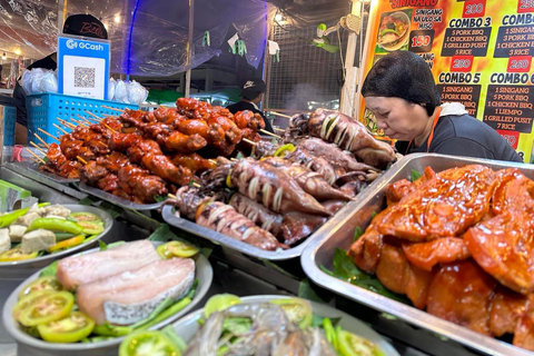 Mercado nocturno y tour gastronómico callejero de Ugbo Manila