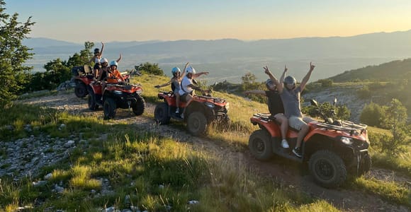Von Split aus: Off-Road Quad Safari Erlebnis