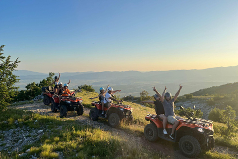 Da Spalato: Tour Safari ATV QuadOpzione doppio pilota