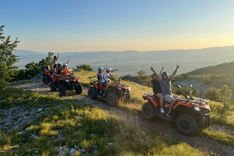 Da Spalato: Tour Safari ATV QuadOpzione doppio pilota