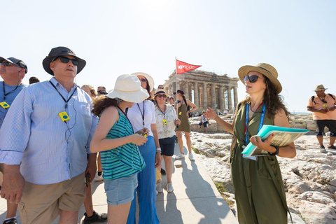 Piraeus Shore Excursion: Acropolis and Museum Classical Tour Acropolis Guided Tour - Tickets Included