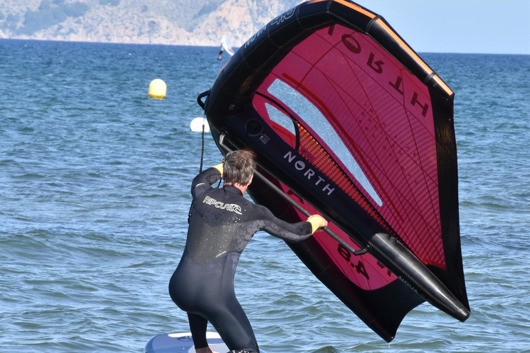 Alcudia: Wing Foil Experience with Equipment Alcudia: Wing Foil Experience with Equipment - Semi Private
