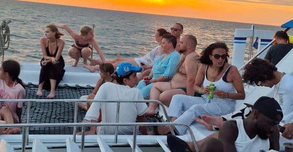 Djerba Catamaran: Turquoise Escape & Swim with Transfers