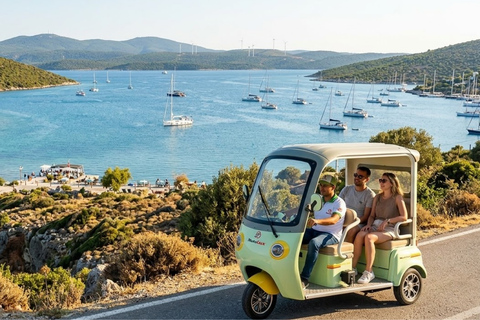 From Kusadasi: Hidden Coast & Teos Dionysus by Tuk-Tuk Self Arrival