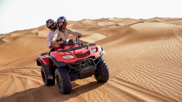 Dubai: Quad & ATV Bike, Red Dune Desert and Safari Adventure