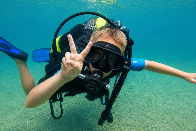Boka Bay: Intro Scuba Dive or Shipwreck Exploration Intro Dive – Your First Step Into the Underwater World