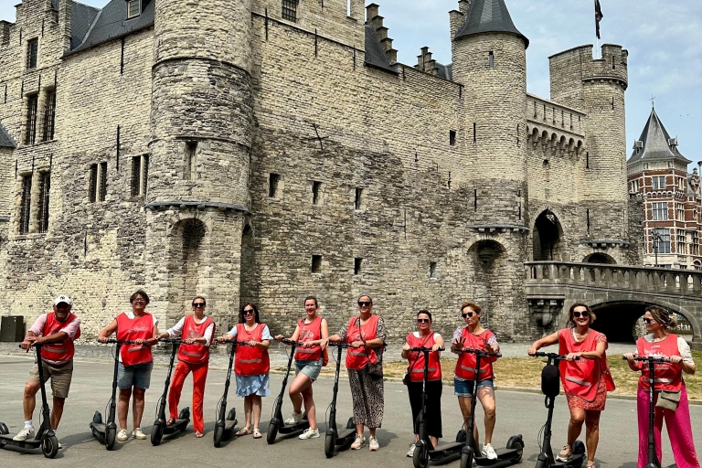 Antwerp: City Highlights E-Scooter Tour
