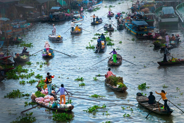 Hochiminh: Mercato galleggiante di Cai Rang e Delta del Mekong 1 giorno