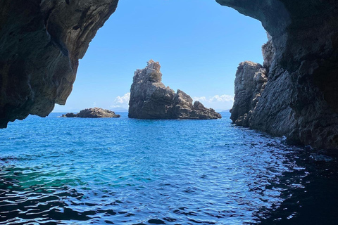 Marettimo: Island Speedboat Tour with Cave Visits & Swimming