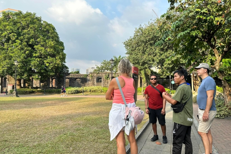 ⭐ Intramuros Reiten und historische Tour ⭐Intramuros Spaziergang und Food Tour