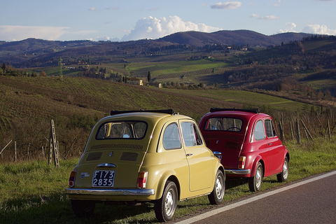 Buongiorno Fiat 500! Panoramische rondleiding omhoog Michelangelo Plaza