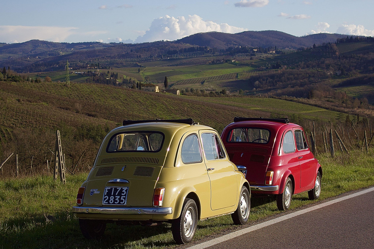 Buongiorno Fiat 500! Panoramische rondleiding omhoog Michelangelo Plaza