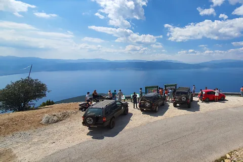 Jeep Safary National Park Galicica from Ohrid