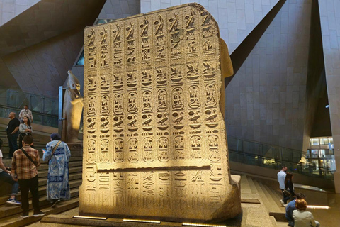 Hurghada to Cairo: Pyramids & Museum for First-Time Visitors Option 2 - The Grand Egyptian Museum (GEM) and Giza Pyramids