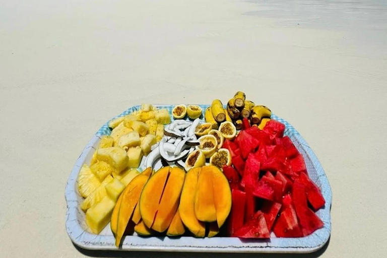 Mnemba Island: Dolphin & Snorkeling with Optional BBQ Lunch Shared Tour Nungwi/Kendwa Pickup(No Marine Conservation Fee)