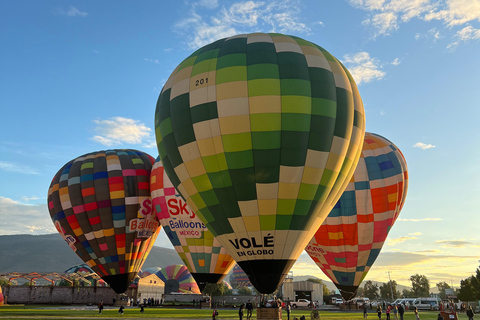 Cdmx Teotihuacan:Ballonvaart + Ontbijt + VervoerTeotihuacan: Ballonvaart