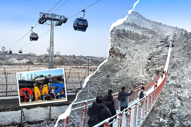 Seoul: DMZ 3rd Tunnel & DMZ Gondola & Suspension Bridge