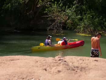 Canoeing and kayaking on the Argens: 1-hour rental: "Rocher de Palay" route