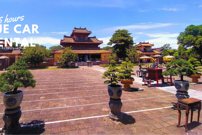 From Hue: City tour with a driver who speaks good EnglishHue City: 5 hours Hue Car Rental, city tours in Hué