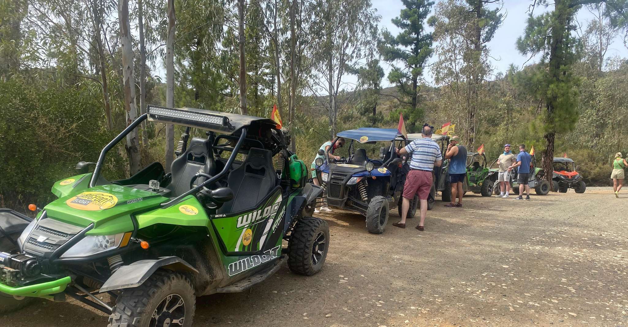 Mijas tepeleri ve dağları arasında 2 saatlik Buggy Turu. - Hizvo