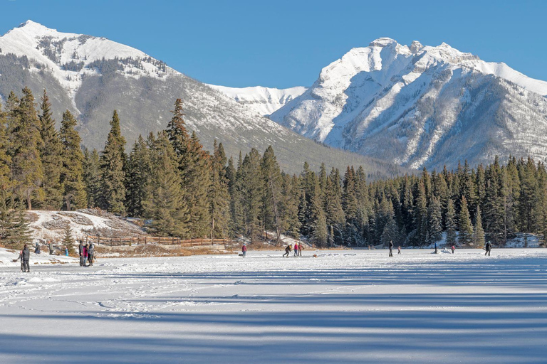 Banff/Canmore: Johnson Lake Snowshoe Adventure Signature Private Experience - Large Group