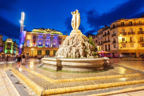 Montpellier: Paseo exprés con un local en 60 minutos