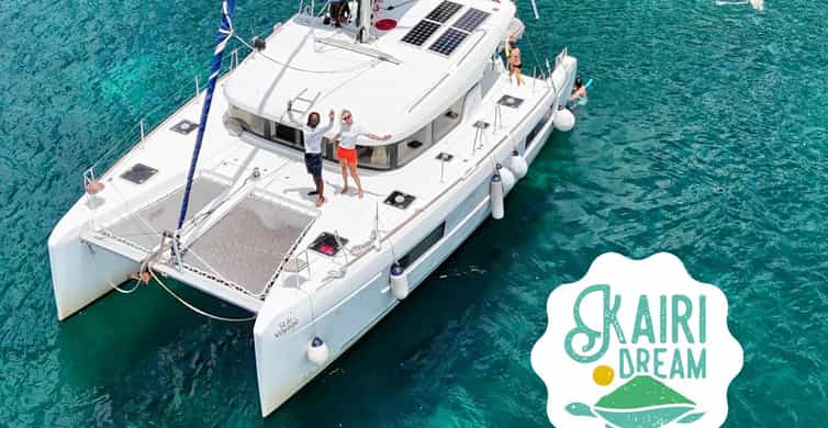 Journée en catamaran : dauphins et tortues