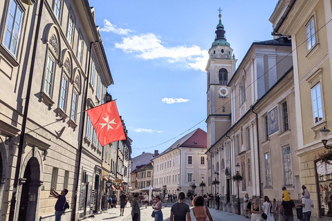 Ljubljana: Romantiska Gamla stan guidad tur på upptäcktsfärd