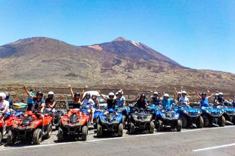 Tenerife: avontuurlijke quadrit in Nationaal Park El TeideRit met quad voor enkele persoon, met ophaalservice