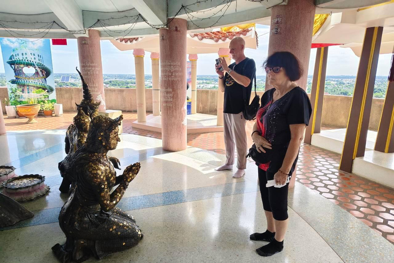 Don Wai Market, Dragon Temple & Ayutthaya Highlights Tour