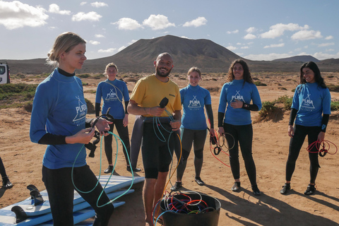 Corralejo, Fuerteventura: Surflessen