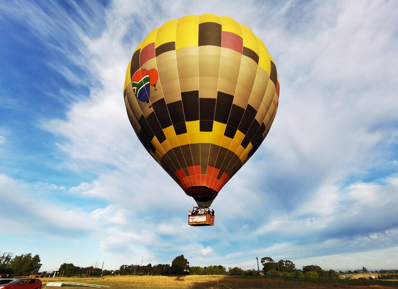 Varmluftsballon og Cape Wine-områder Privat guidet tur