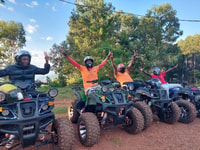 Emociones sobre ruedas, expedición en quad en bicicleta en el monte Kigali - Hizvo