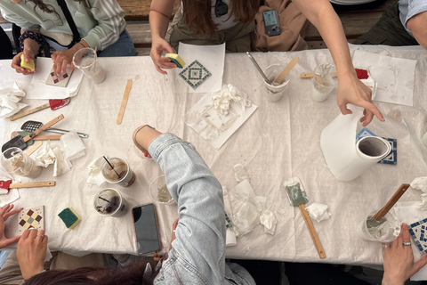 Thessaloniki: Ceramic Mosaic Coaster workshop