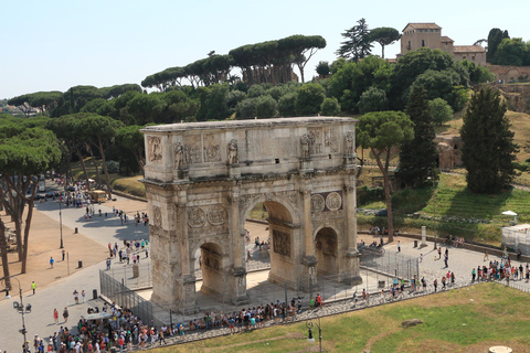 Roma: Tour dell&#039;Arena del Colosseo, del Foro Romano e del PalatinoTour per piccoli gruppi (massimo 10 partecipanti)