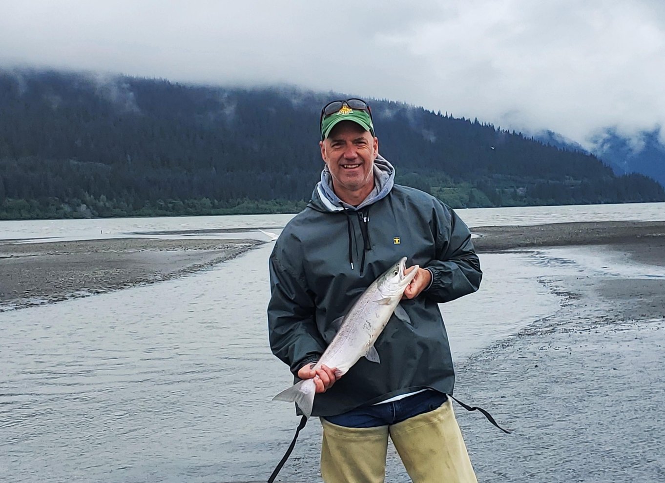 Anchorage: Heldags guidet laksefiskeri med afhentning på hotel