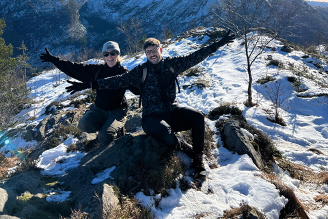 Aventura de inverno - Caminhadas na neve