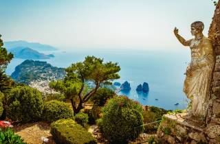 Von Neapel aus: Capri und Blaue Grotte Tagestour