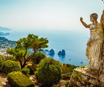 From Naples: Capri and Blue Grotto Day Tour