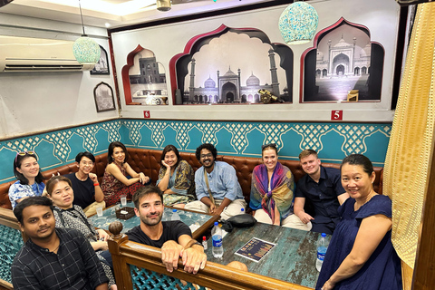 Caminhada gastronômica e patrimonial em Old Delhi