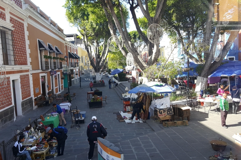 Visite guidée de Puebla en tramway à deux étages
