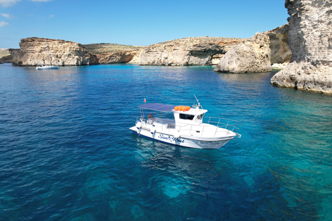 Malta:Blue Lagoon, Comino &amp; Gozo Private Boat Cruise &amp; Trips