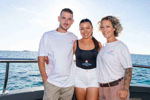 Ibiza: Formentera Full-Day Boat Trip with Sunset Party