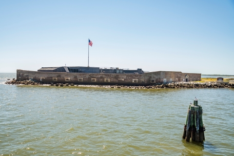 Charleston: Fort Sumter toegangsbewijs met veerboot heen en terugVrijheidsplein vertrek
