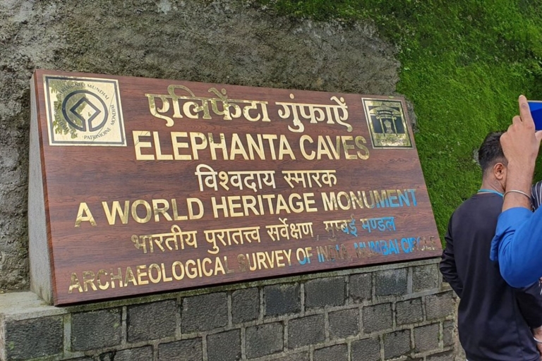 Elephanta Höhlen & Insel Geführte private TourElephanta-Höhlen mit Abholung und Rücktransfer (All Inclusive)