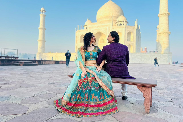 Taj Mahal Instagram Photography Tour w/ Expert Photographer Expert Guide cum Photographer and Taj Mahal Entry Tickets