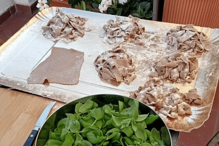Genova: Homemade Pasta & Pesto Local Chef Class with Wine